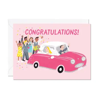 Congratulations wedding card Ricicle Cards