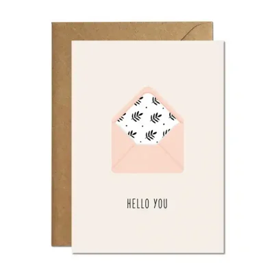 Hello You Card by Ricicle Cards