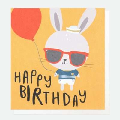 Children's Birthday Rabbit Card - Caroline Gardner