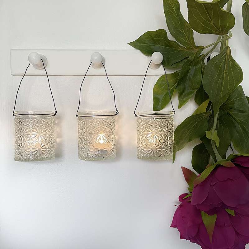 mini tea light lanterns