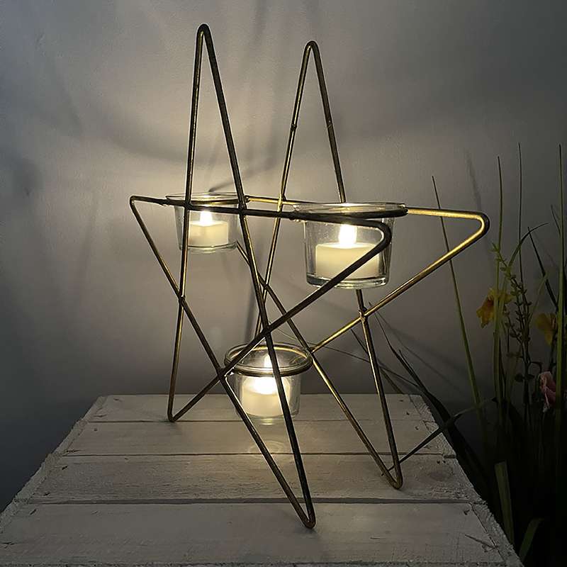 Star Triple T Light holder