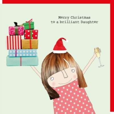Merry Christmas To A Brilliant Daughter - Rosie Made A Thing