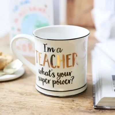 Im A teacher Superpower Mug