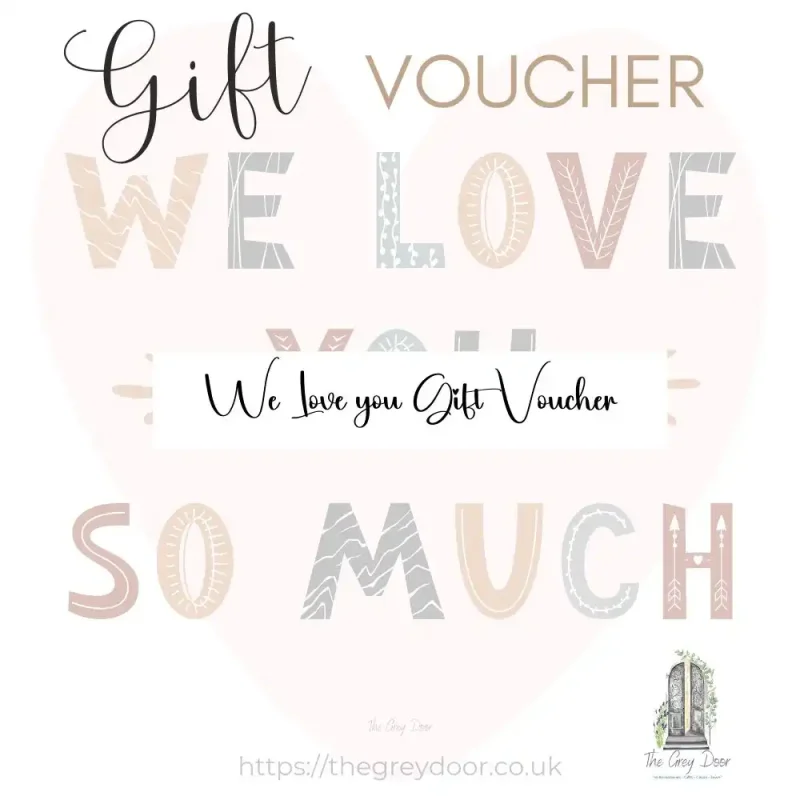 We Love you Gift Voucher