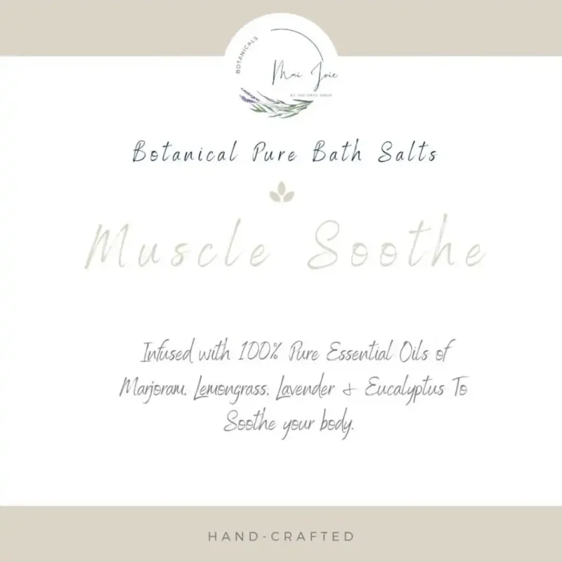Muscle Soothe Pure Botanical Salts