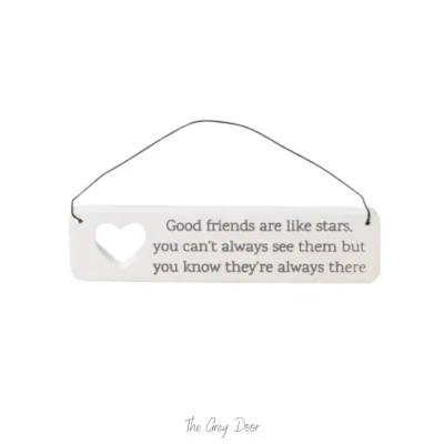 Good Friends are like Stars