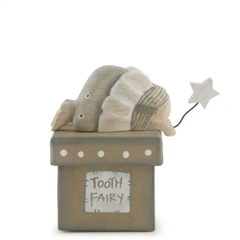 East Of India Fairy Tooth Box Natural