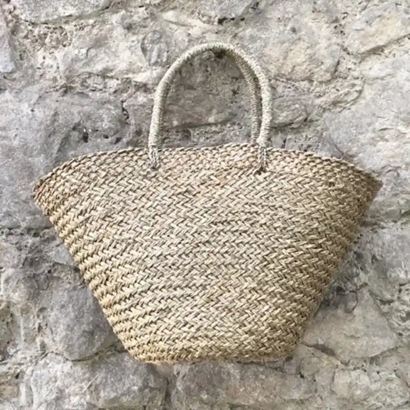 Handmade Basket with Handles